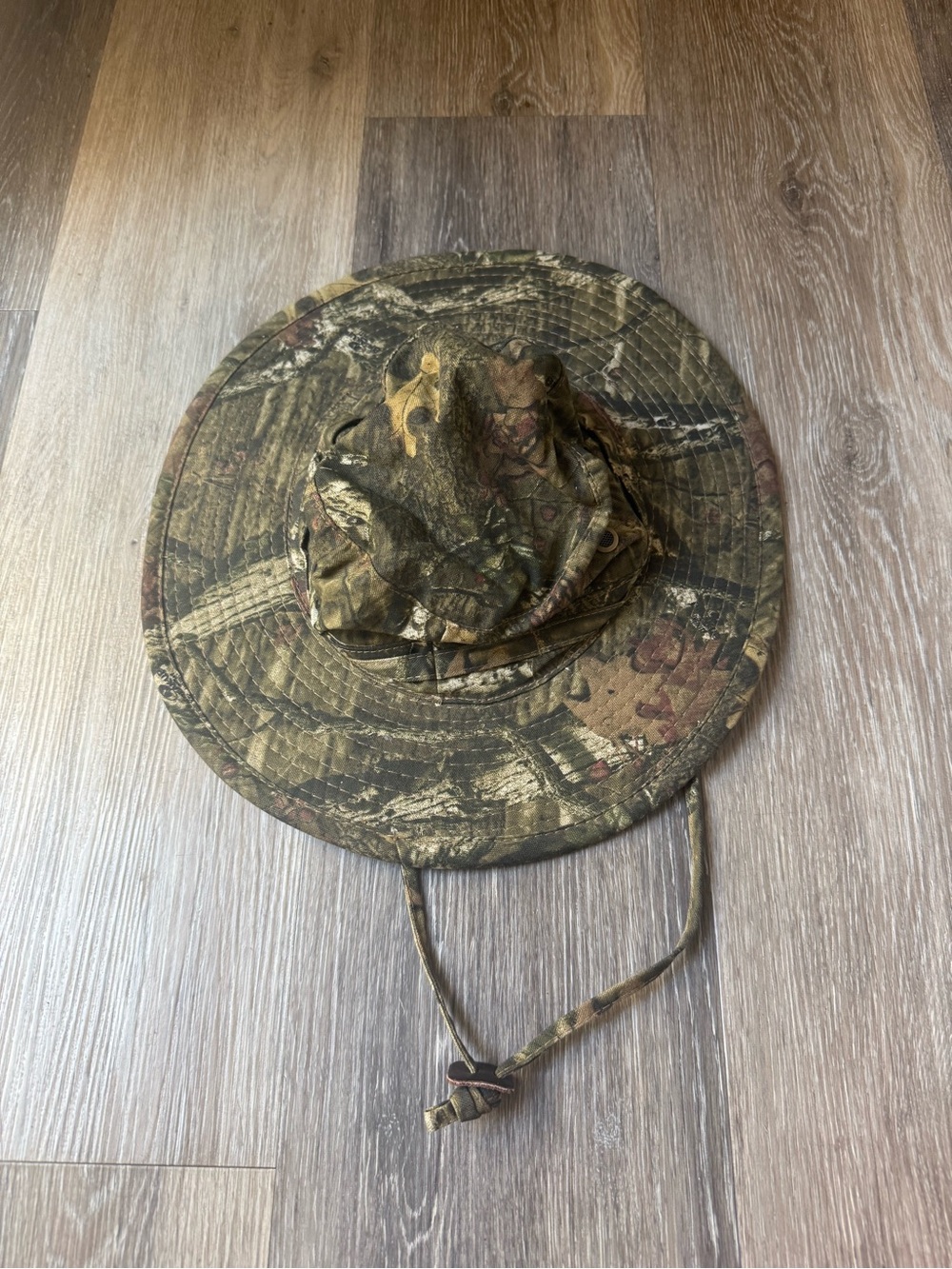 Mossy Oak Woodsy Camo Boonie Hat in Green and Brown